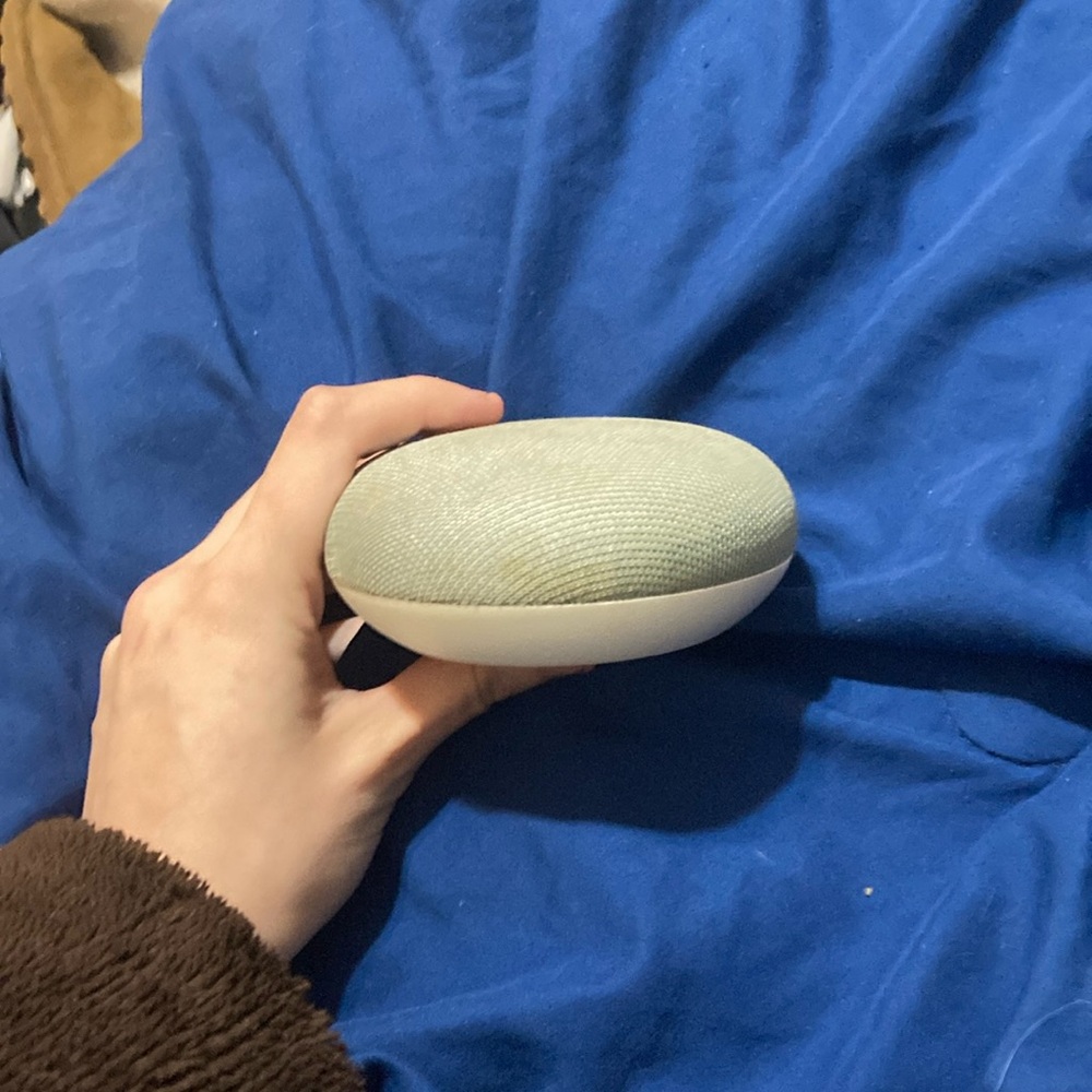Google Nest Mini Smart Speaker - Light Gray
